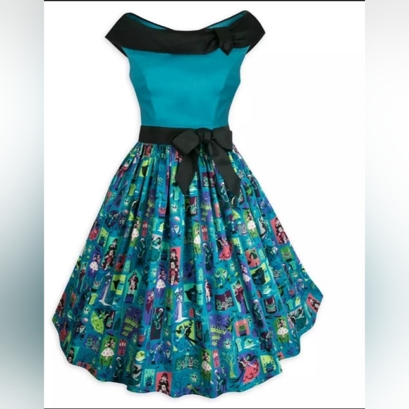 Disney Dresses & Skirts - Disney Dress Shop Haunted Mansion Dress, VGUC, Size L